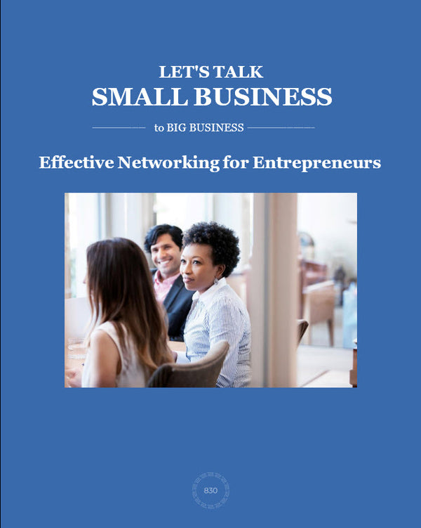 Effective Networking for Entrepreneurs