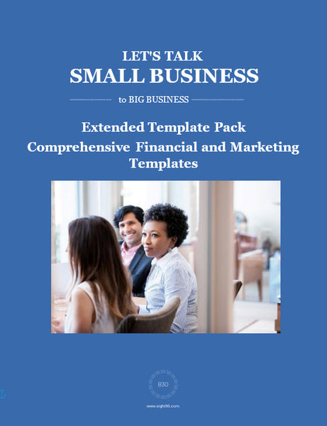 Extended Template Pack Comprehensive Financial and Marketing Templates ...