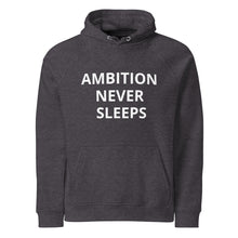 Ambition Never Sleeps Unisex Eco Raglan Hoodie - PRE-ORDER